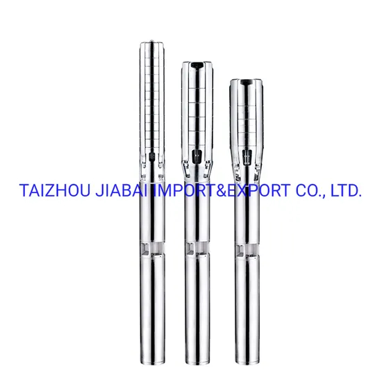 2m Cable 4inch/6inch DC Brushless Deep Well Submersible Solar Pump