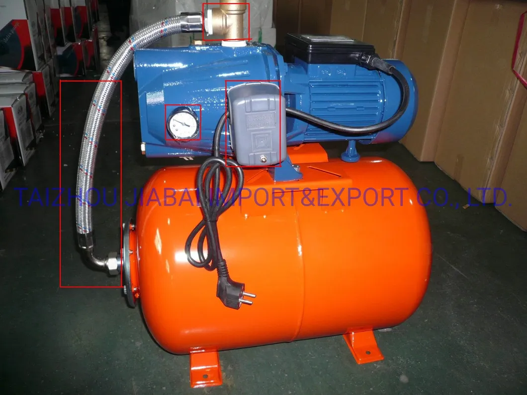 0.6 to 1.5 Kw Irrigation Jet Pressure Pump with Tank