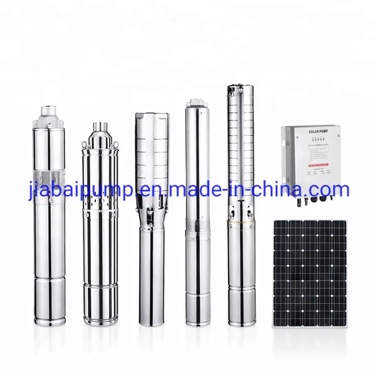 Agriculture Use Environment Friendly DC&amp;AC Deep Well Submersible Solar Pump