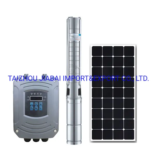 AC&amp;DC 3inch Outlet with MPPT Controller 135m Head Deep Well Submersible Solar Pump