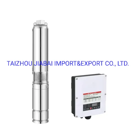 AC DC Brushless MPPT Controller Electric Pond Submersible Deep Well Borehole Solar Pump