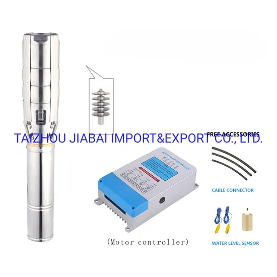 CE Approved 1.3kw 4 Inch Cheap Price AC/DC Solar Deep Well Pump