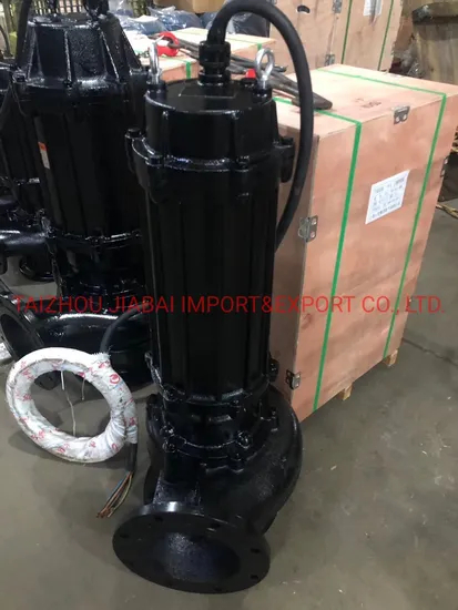 Wq45-16-3 Vertical Submersible Self Priming Basement Sewage Water Pump