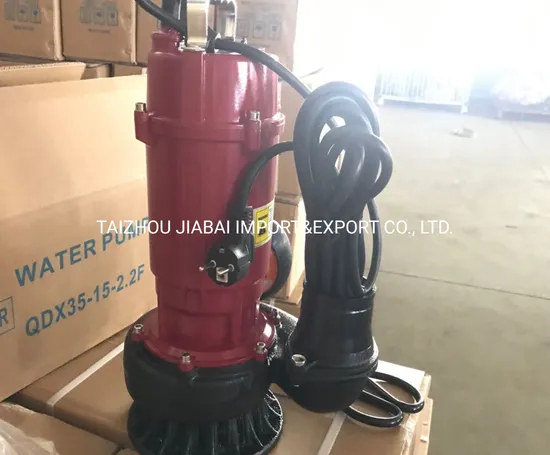 Qdx Electric Pumps with High Quality Submersible Water