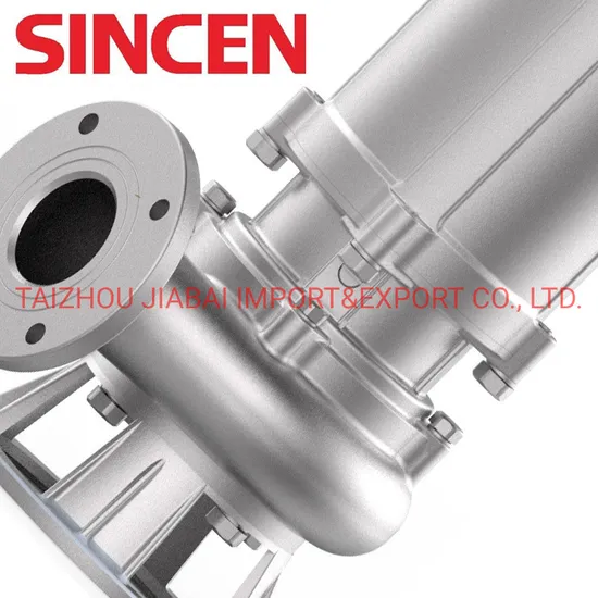 Vertical Cooper Wire Non-Clogging Submersible Stainless Steel Sewage Water Pump