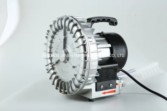 CE Approved High Pressure 0.12kw/0.16HP Side Channel Timber Industry Air Blower