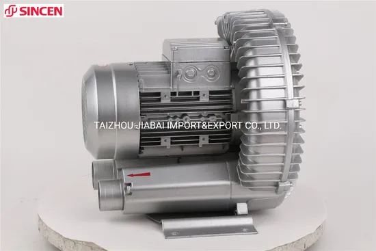 4kw High Pressure Industrial Centrifugal Exhaust Air Ring Blower