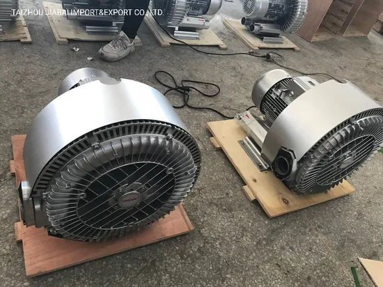 Industry Double Impeller 5.5kw/7.5HP Regenerative Side Channel Ring Blower