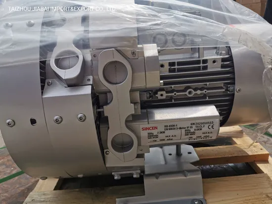 Air Blower for Melt-Blown Fabric 7.5kw Three Impeller