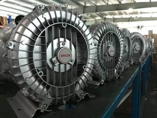 Aquaculture Aerator Fish Farming Aerator Regenerative 0.75HP 0.55kw 220V/380V Ring Blower