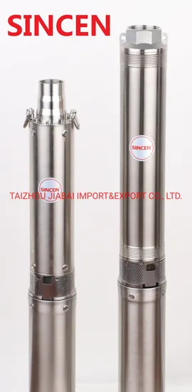 Floating Impeller 4SD8/27 Deep Well Submersible Electric Pump with C&amp;U Bearing