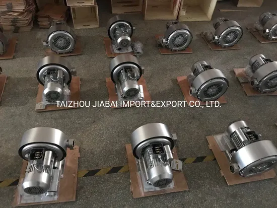 Turbo Auto Loader High Pressure 0.85kw Double Impeller Air Blower