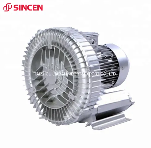 Heavy Duty 12HP/9kw Three Stage Regenerative Side Channel Air Ring Blower