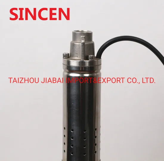 4inch 4qgd1.8-50-0.55 Garden Use Deep Well Screw Pump