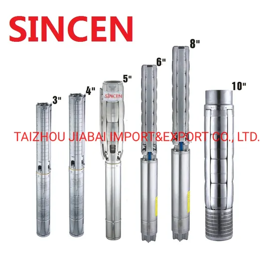 Stainless Steel 1.1kw/1.5HP Deep Well Submersible Pump (4SPM3/15)