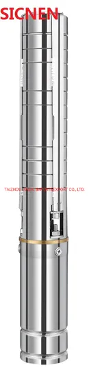 4 Inch 4spm2/18 0.75kw/1HP Stainless Steel Deep Well Submersible Pump