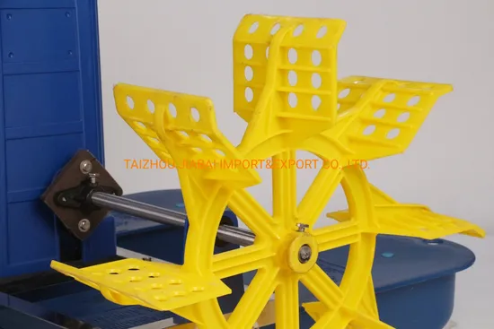 Well-Design HDPE Floating Boat 2HP Fish Pond Impeller Aerator
