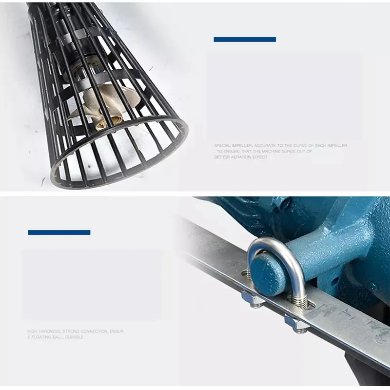 News Oxygen Deep Water Air Jet Aerator for Fish Farming Pond