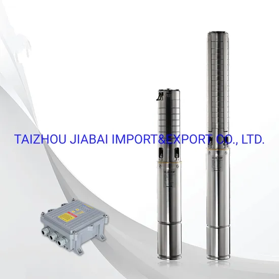 DC Brushless 750W 72V Permanent Magnet Submersible Deep Well Solar Water Pump