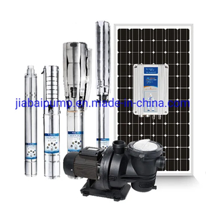4kw/5HP 250m Lift 9.5m3/H High Quality AC&amp;DC Submersible Deep Well Submersible Solar Pump