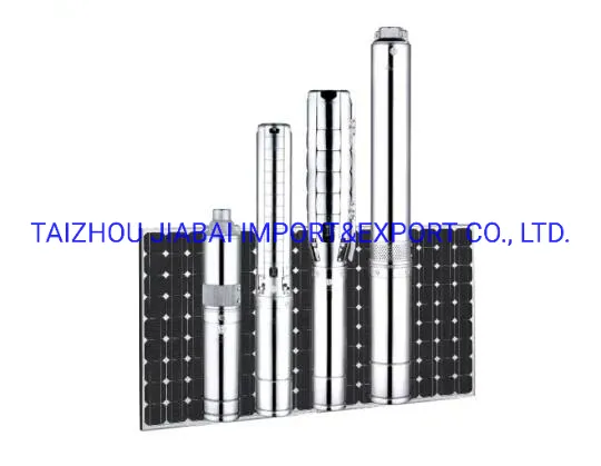 6inch 7.5kw Impeller 70m3/H 80m Head Deep Well Submersible Solar Pump