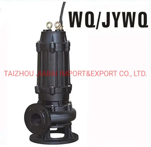 Wq Series Submersible Sewage Water Pump (cast iron)