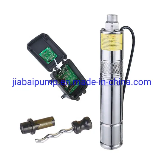 DC Borehole Solar Screw Submersible Brushless Magnet Motor Deep Well Solar Pump