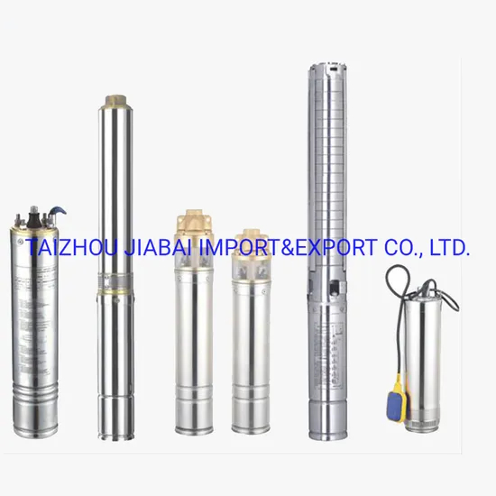 MPPT Controller 130m3/H Large Flow 60m Head 6inch Outlet Deep Well Submersible Solar Pump