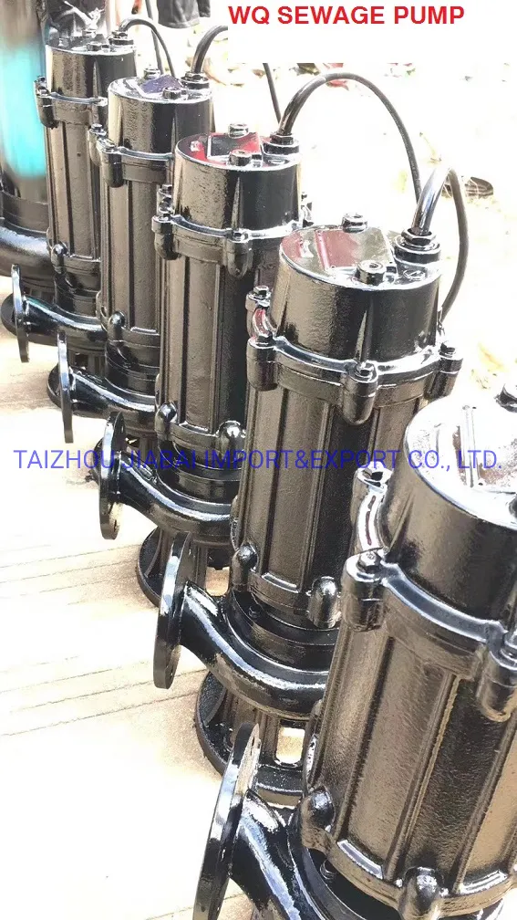 Wqk25-7-1.5 Latest Style Wqk Cutting Sewage Submersible Pump with Big Flow