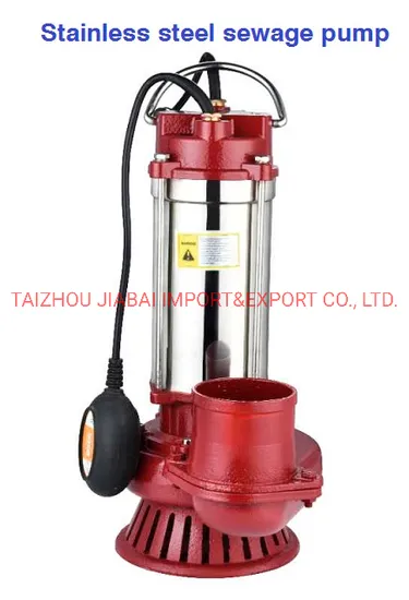 Vertical Cast Iron High-Lift Submersible Sewage Pump Industrial Waste Water Pump