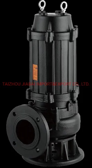 Wq45-16-3 Vertical Submersible Self Priming Basement Sewage Water Pump