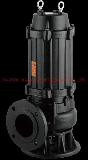 Wq45-16-3 Vertical Submersible Self Priming Basement Sewage Water Pump