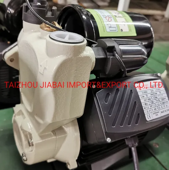 Intelligent Automatic Self-Priming Vortex Water Pump for Clean Water