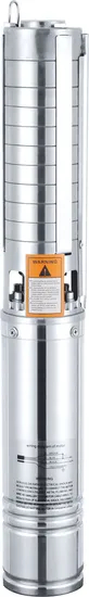 6sp17-9 Deep Well Submersible Pump for Clean Water