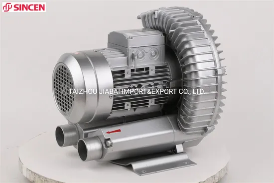 4kw High Pressure Industrial Centrifugal Exhaust Air Ring Blower