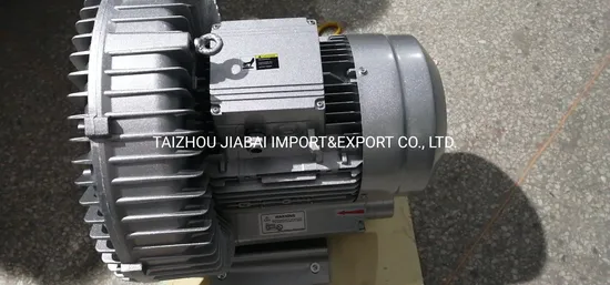 Factory Supply 0.5HP Single Stage Degasification 7.5kw Three Phase Ring Blower