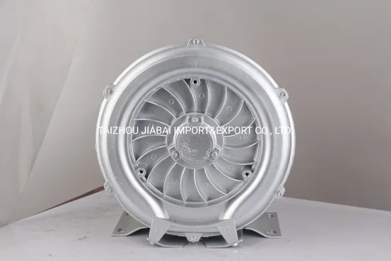 0.25kw 1/3HP CE Approved High Pressure Vortex Pneumatic Conveying Systems Ring Blower