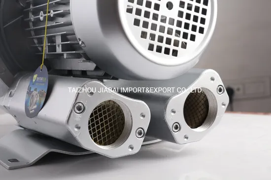0.33HP 0.25kw Single Stage Turbine Compressor High Pressure Electric Aeration Ring Blower