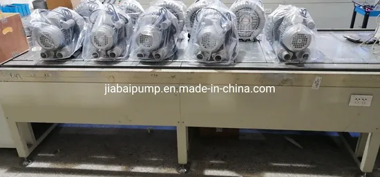 0.75kw/1HP AC High Pressure Electric Industrial Centrifugal Side Channel Ring Blower