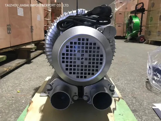 CE Approved High Pressure 2HP 1.5kw 220V Side Channel Air Blower
