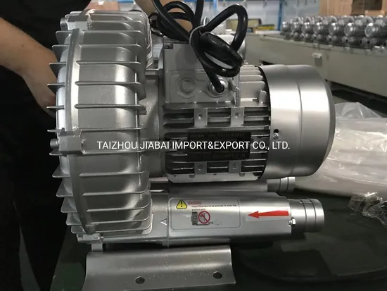 Hot Sale 550W High Pressure Electric Vacuum Turbo Side Channel Ring Pump
