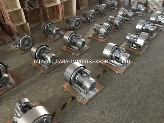 Turbo Auto Loader High Pressure 0.85kw Double Impeller Air Blower