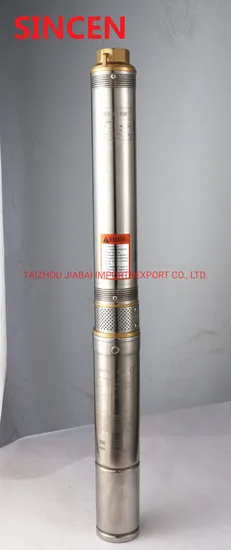 4sdm4/5 0.37kw 0.5HP Deep Well Submersible Pump for Irrigation