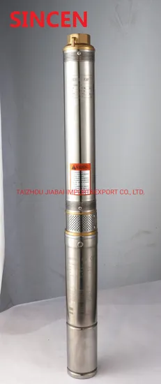 4sdm4/5 0.37kw 0.5HP Deep Well Submersible Pump for Irrigation