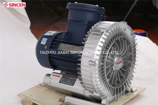 Anti-Explosion Pneumatic Conveying Regenerative 4HP 3kw Air Blower