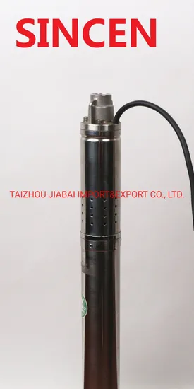 4inch 4qgd1.8-50-0.55 Garden Use Deep Well Screw Pump