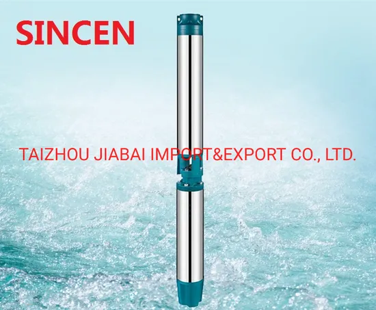 Sincen 6sr30/6 Stainless Steel Deep Well Submersible Pump