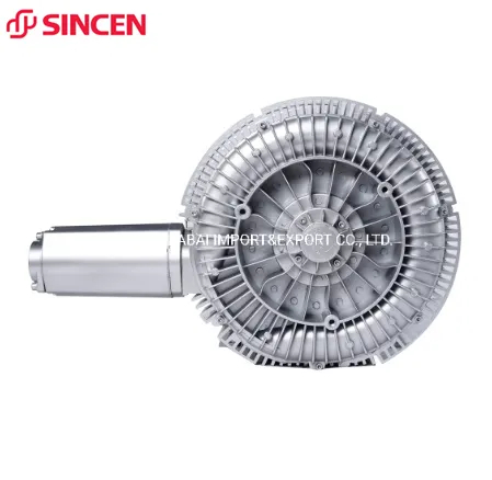 CE Approvedhigh Volume 3 Phase Double Stage 3kw Air Ring Blower