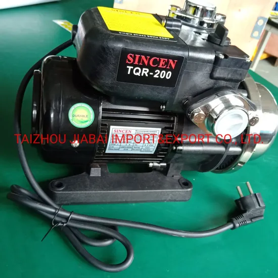 High Quality Automatic Taiwan Microcomputer Constant Pressure Booster Pump for Household