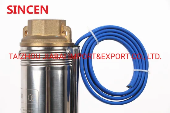 Stainless Steel Impeller 4spm2/28 Submersible Deep Well Pump with 100% Copper Motor